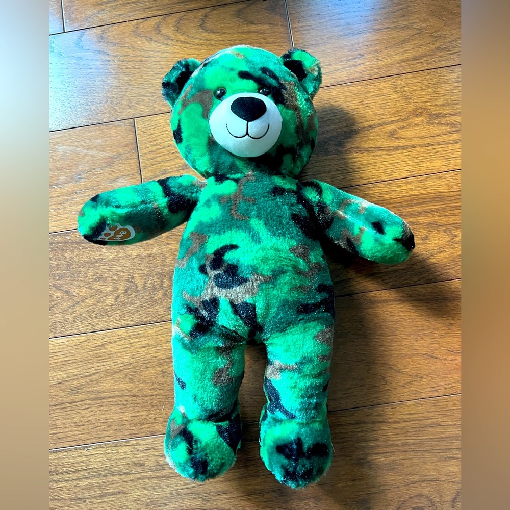Camouflage Teddy Bear - Build a Bear